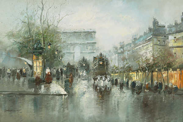 Европейская школа (подпись Searing). Париж 